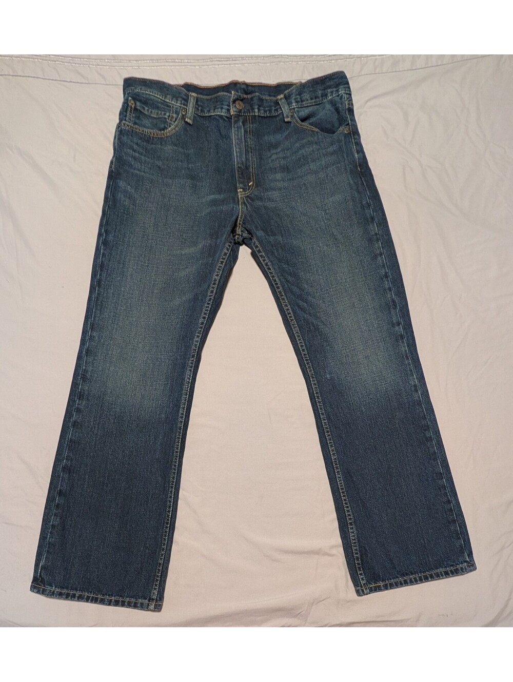 Levi's 527 Slim Bootcut Men's Jeans W40 L32 Medium Wash Blue Denim 40x32